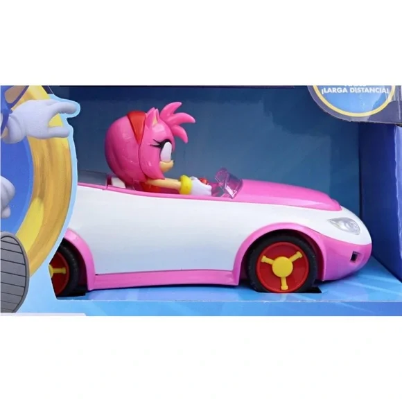Toys | Sonic The Hedgehog Pull Back Racer Amy Rose Gr15